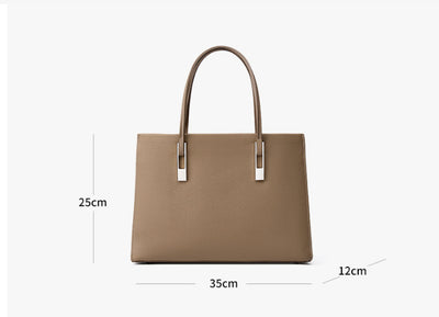 Large Capacity Top Layer Cowhide Tote